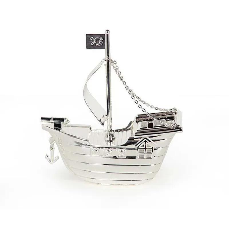 Cofre Navio Pirata Silver Plate