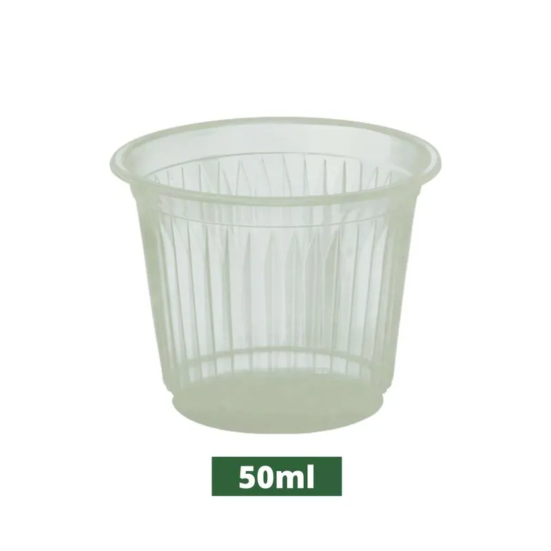 Copo de Plástico Biodegradável 50 ml Copobras 100 Unidades