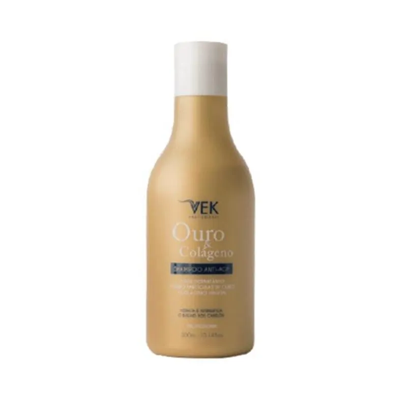 Shapoo Ouro E Colágeno De 300 Ml Vek