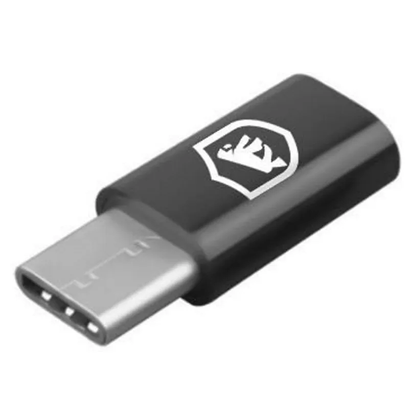 Adaptador Micro USB/USB Type-C - GSHIELD - LRBP3Z48D (Preto) - Gshield