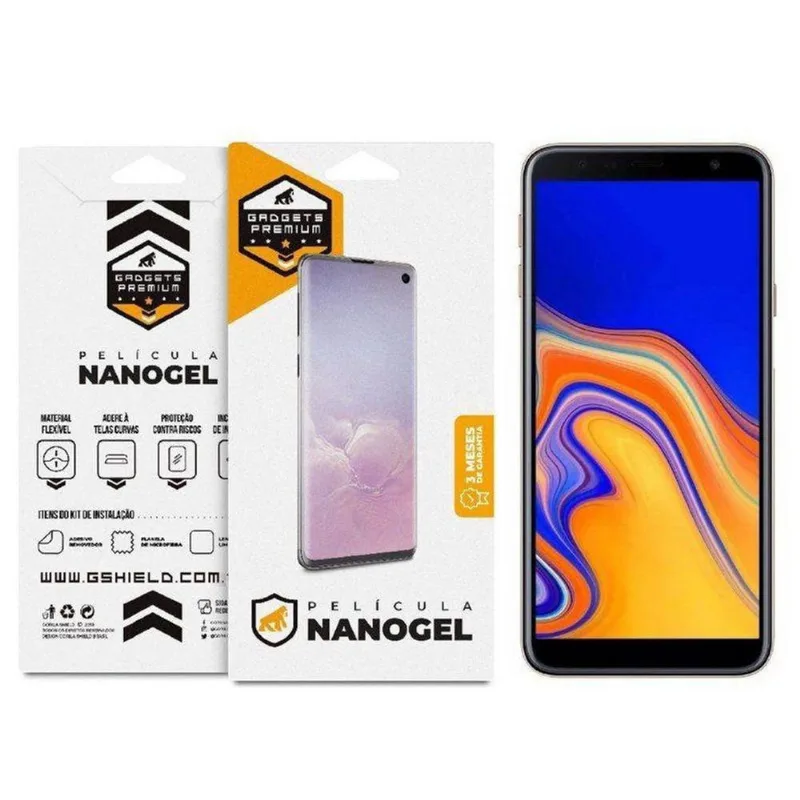Película De Nano Gel Dupla Para Samsung Galaxy J6 - Gshield - Gshield