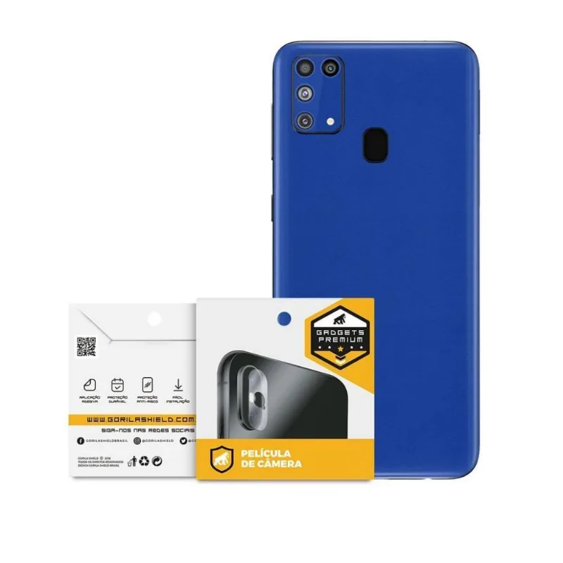 Película Para Lente De Câmera Para Samsung Galaxy M31 - Gshield - Gshield