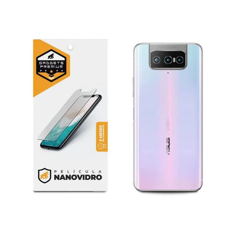 Película de Nano Vidro para Asus Zenfone 7 (ZS670KS) e Asus Zenfone 7 Pro (ZS671KS) - Gshield