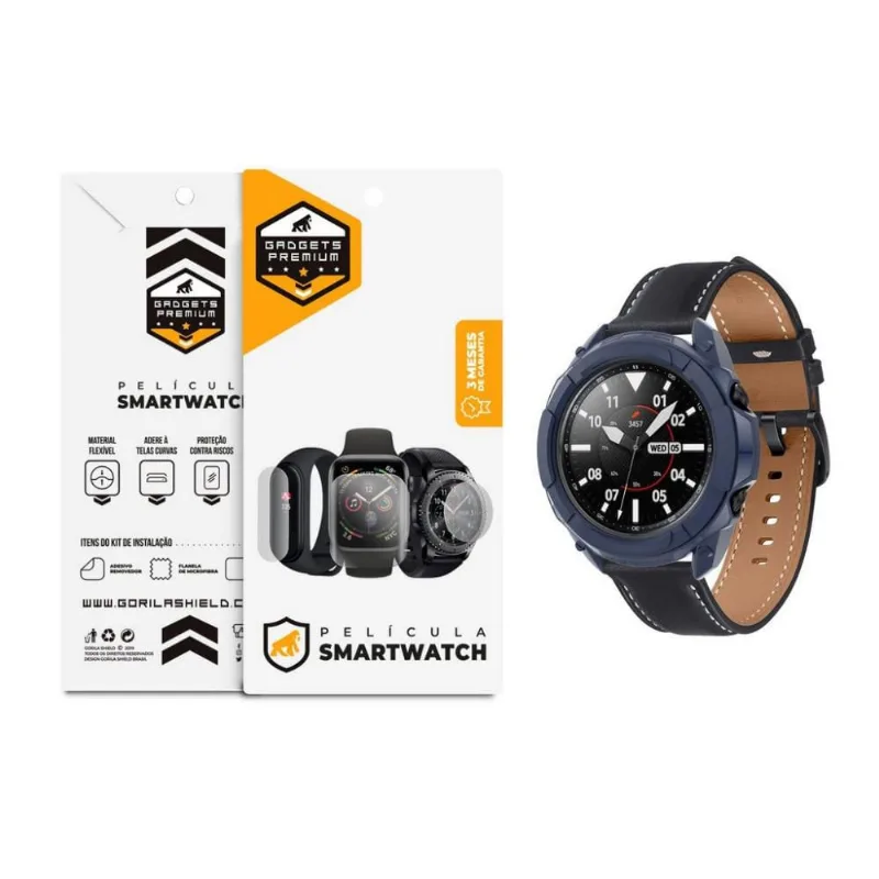 Película Nano Gel Dupla para Samsung Watch 3 41mm - Gshield - Gshield