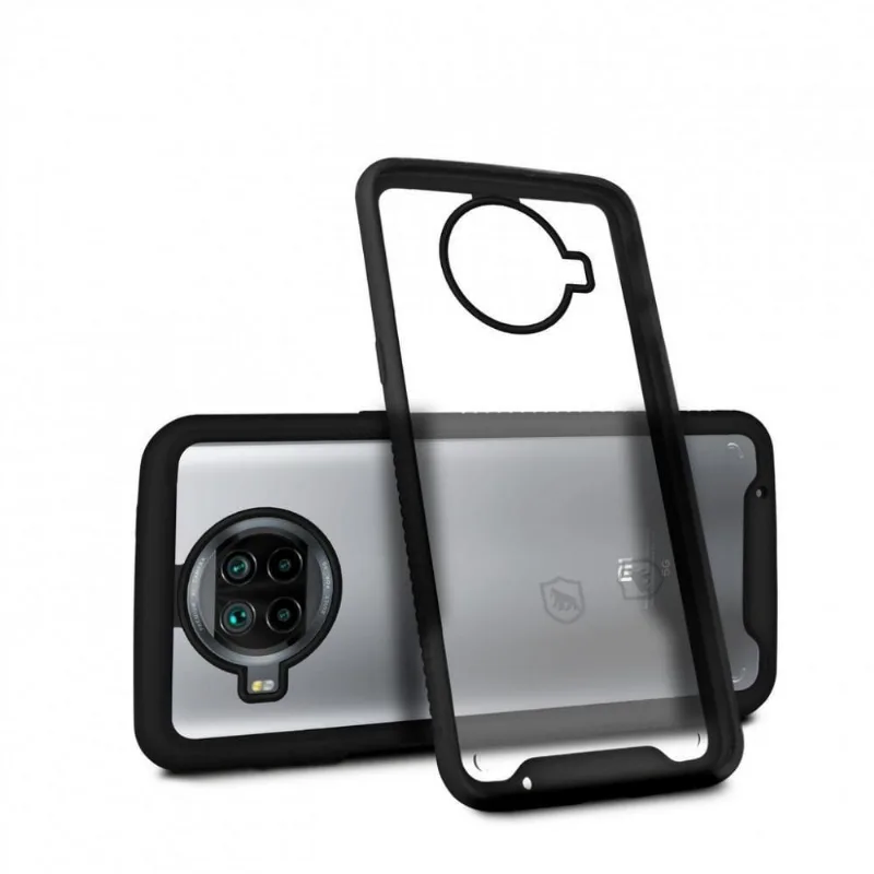 Capa Case Capinha Stronger Preta Para Xiaomi Mi 10T Lite - Gshield - Gshield