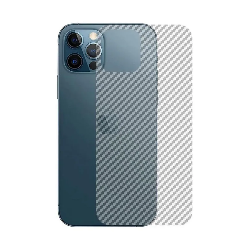 Película Traseira de Fibra de Carbono para iPhone 12 Pro Max - Gshield - Gshield