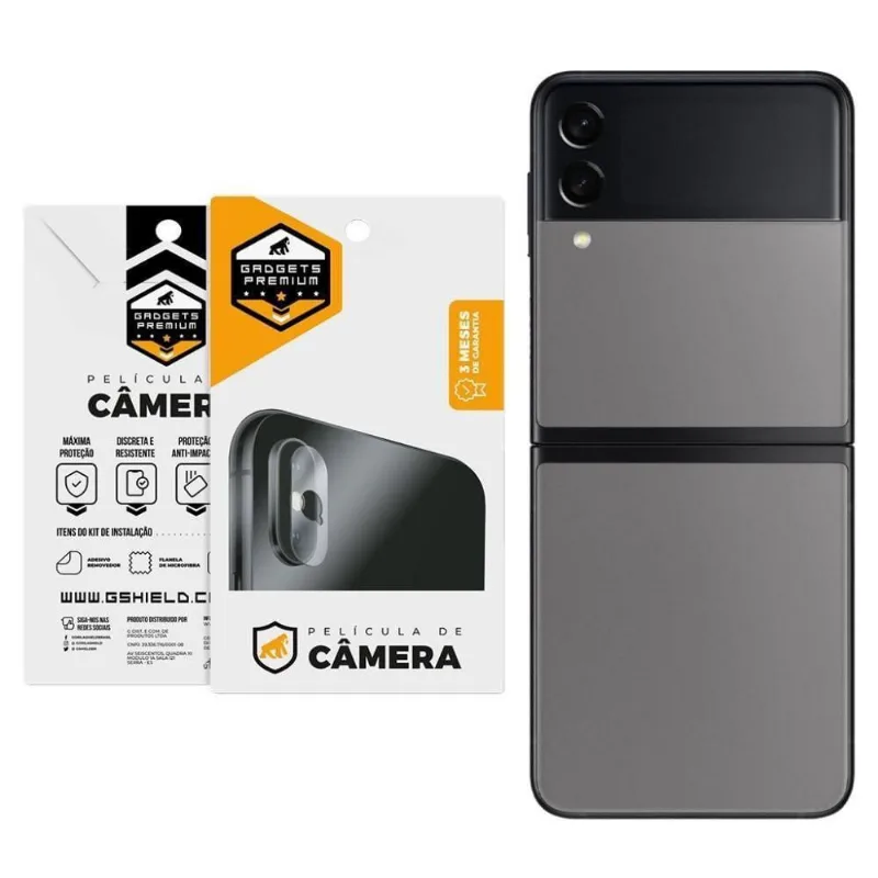 Película Para Lente De Câmera Para Samsung Galaxy Flip 3 - Gshield - Gshield
