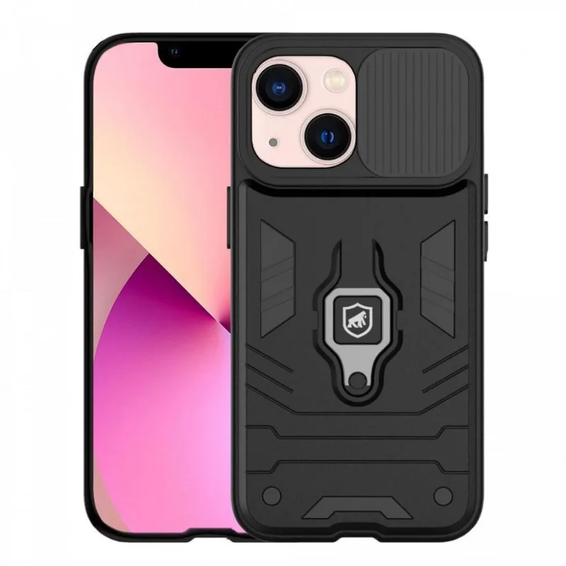 Capa Case Capinha Defender Black Para Iphone 13 Mini - Gshield - Gshield