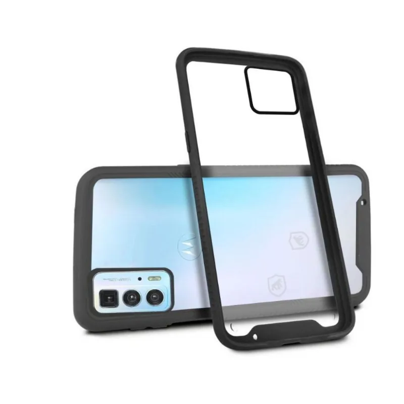 Capa Case Capinha Stronger Preta Para Motorola Moto Edge 20 Pro - Gshield - Gshield
