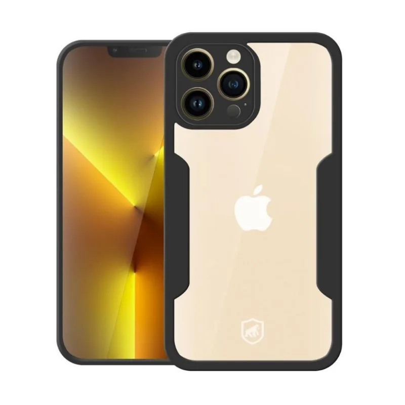 Capa 360 Para Iphone 13 Pro Max - Preta - Frente E Verso- Gshield - Gshield