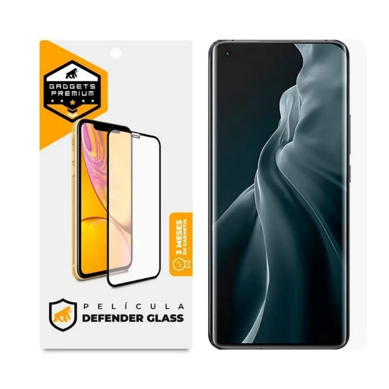 Película Defender Glass Para Xiaomi Redmi Note 11 Plus - Preta - Gshield - Gshield