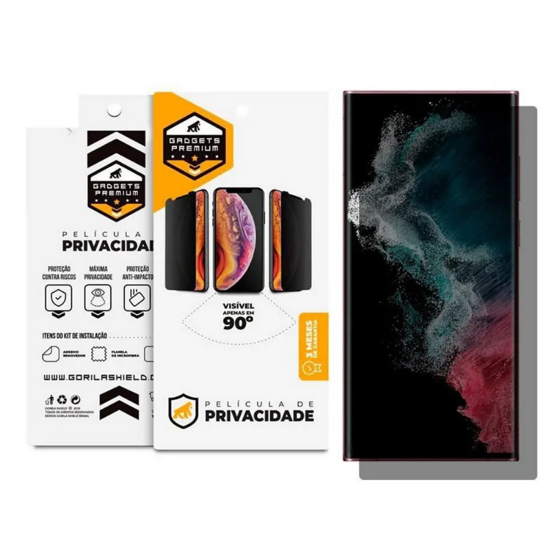Película Privacidade Para Samsung Galaxy S22 - Gshield - Gshield
