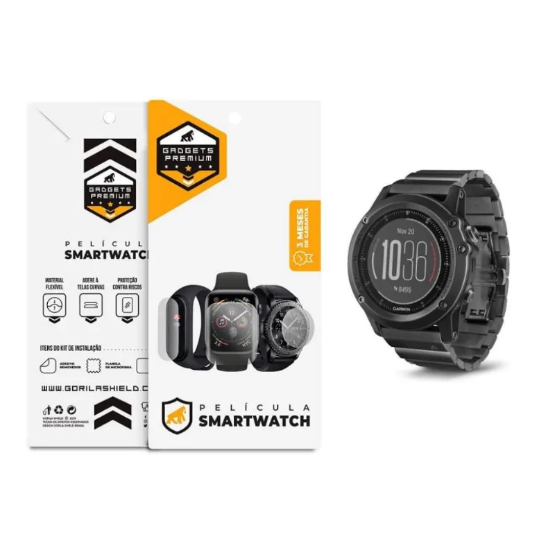 Película Hydrogel para Garmin Fenix 3 - Gshield - Gshield