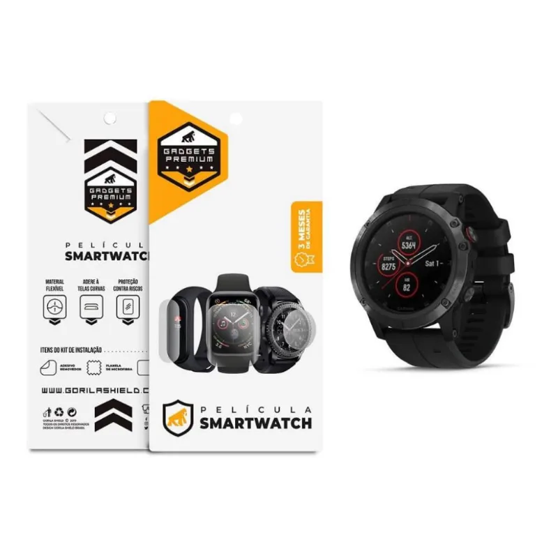 Película Hydrogel para Garmin Fenix 5 Plus - Gshield - Gshield