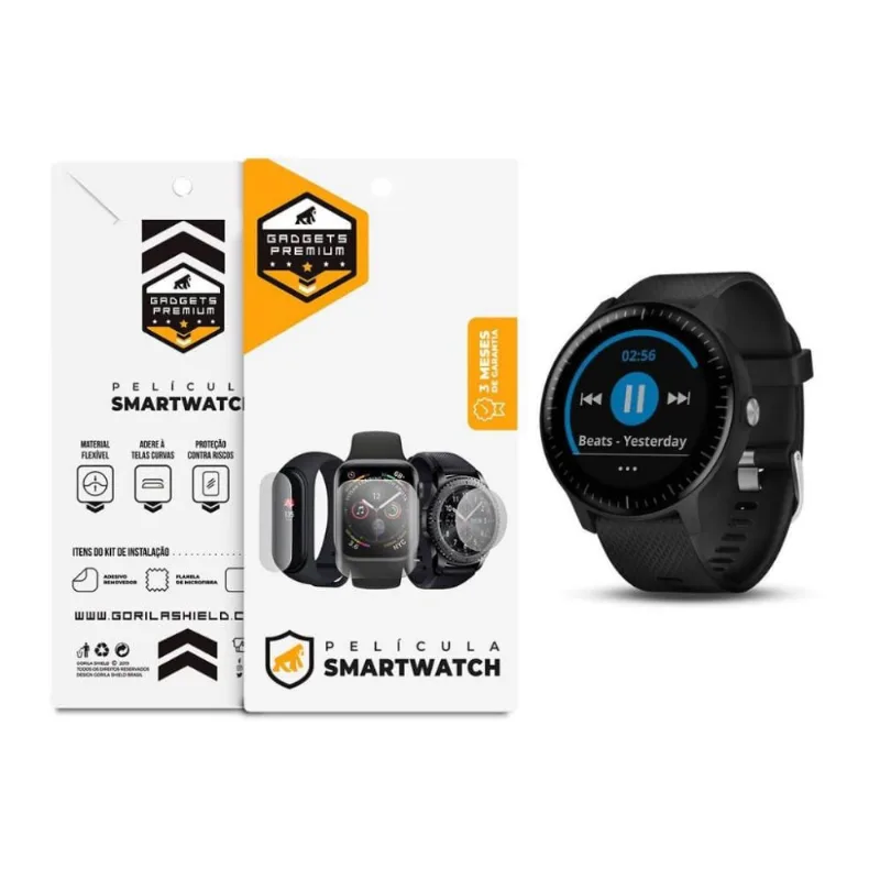 Película Hydrogel para Garmin Vivoactive 3 Music - Gshield - Gshield