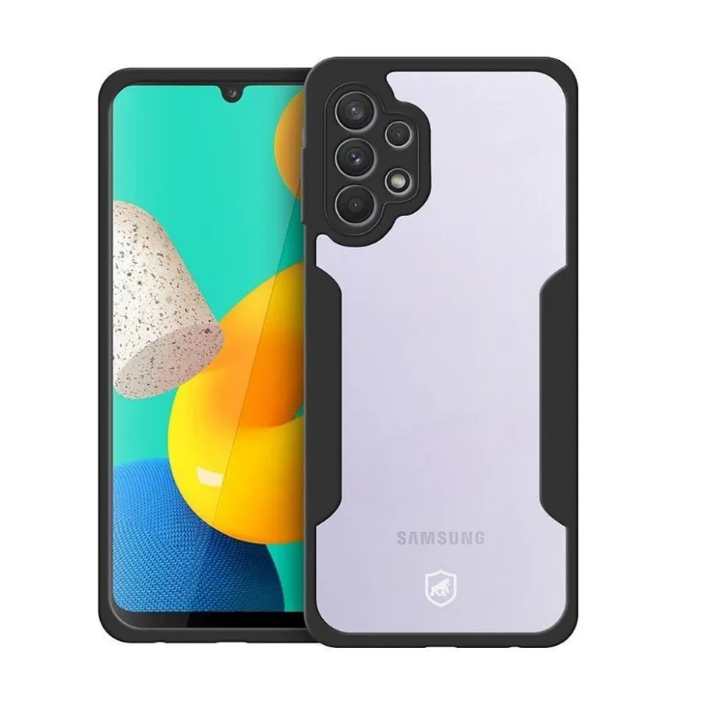 Capa 360 Para Samsung Galaxy A32 5G - Preta - Frente E Verso- Gshield - Gshield