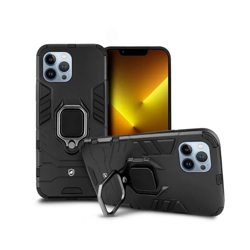 Capa Para Iphone 13 Pro Max - Defender Black - Gshield - Gshield