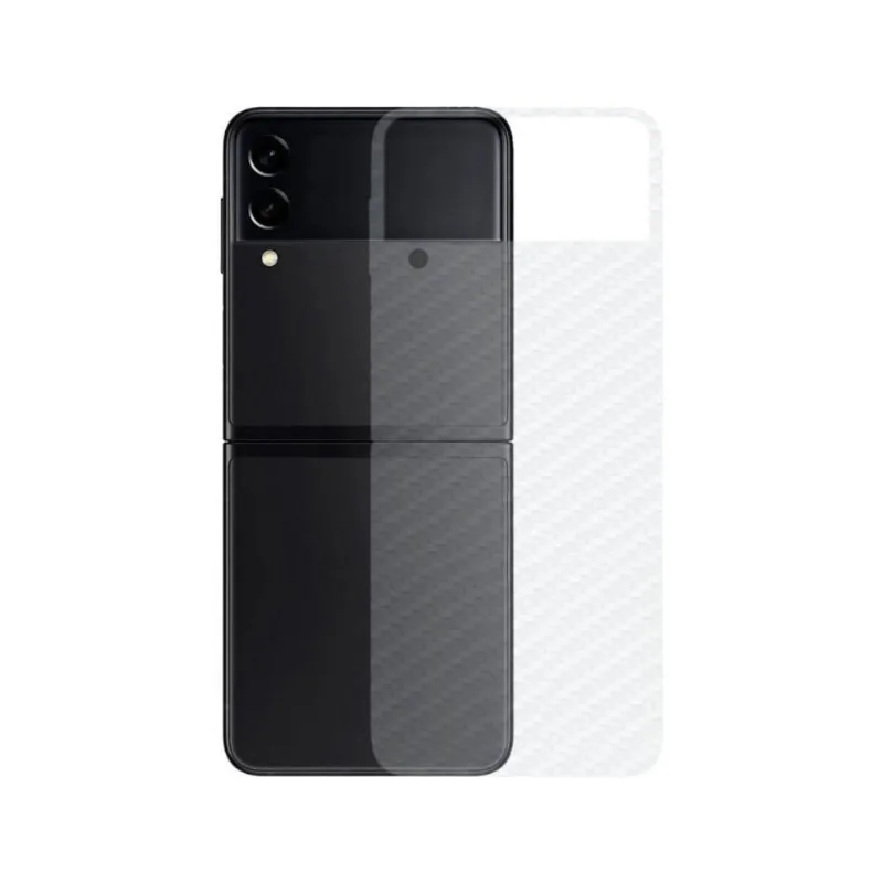 Película Para Samsung Galaxy Z Flip 4 - Traseira De Fibra De Carbono - Gshield - Gshield