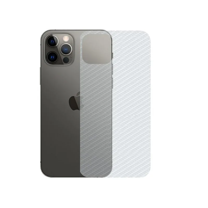Película Para Iphone 12 Pro Max - Traseira De Fibra De Carbono - Gshield - Gshield