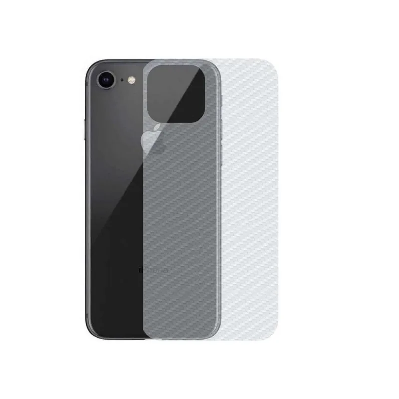 Película Para Iphone 7 / 8 / Se 2 / Se 3 - Traseira De Fibra De Carbono - Gshield - Gshield