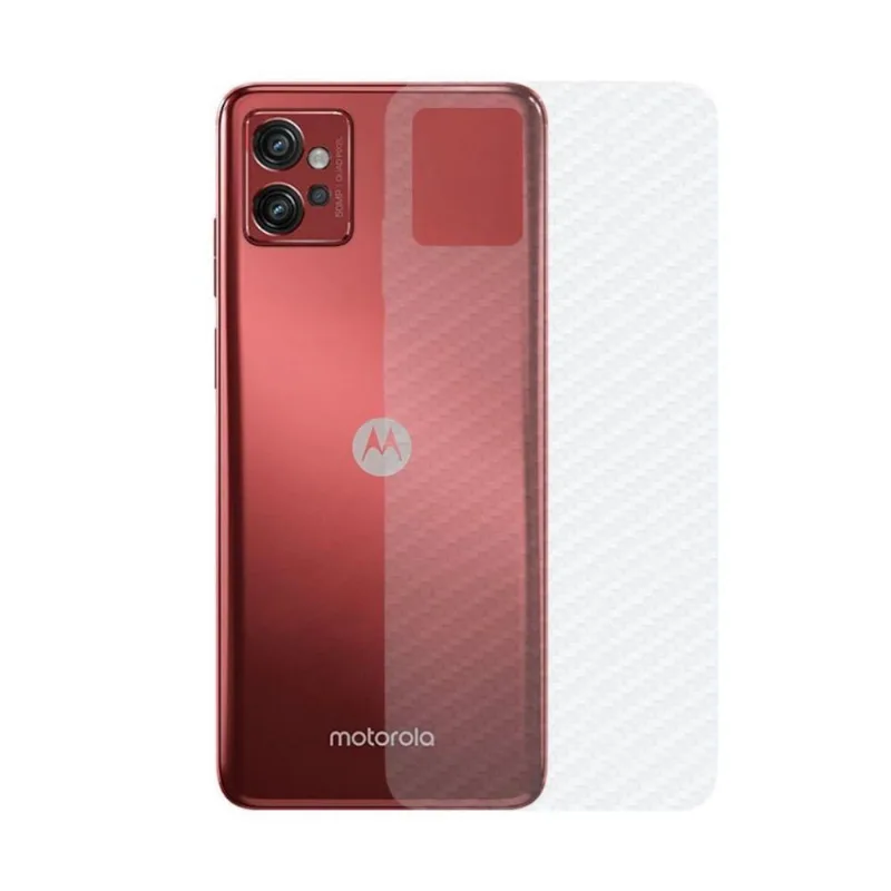 Película Para Motorola Moto G32 - Traseira De Fibra De Carbono - Gshield - Gshield