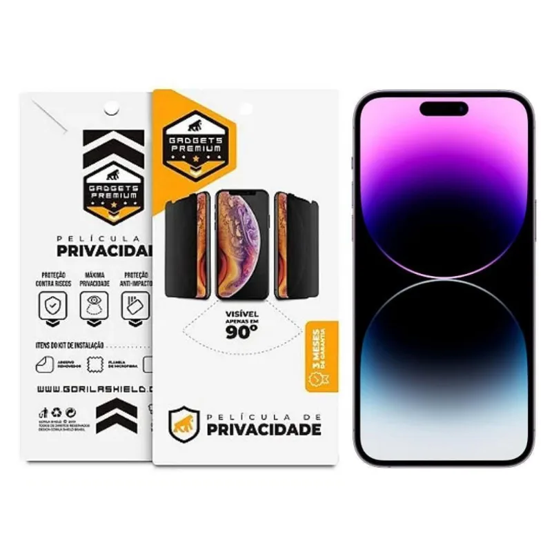 Película Para Iphone 14 Pro - Privacidade - Gshield - Gshield