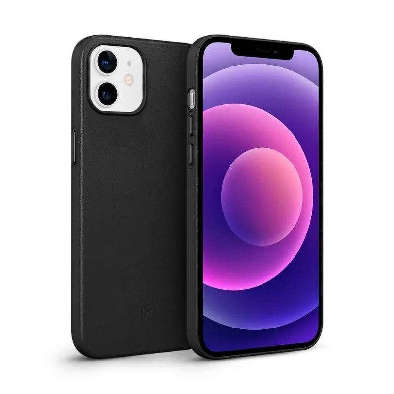 Capa Para Iphone 12 - Couro Dual Preta - Gshield - Gshield