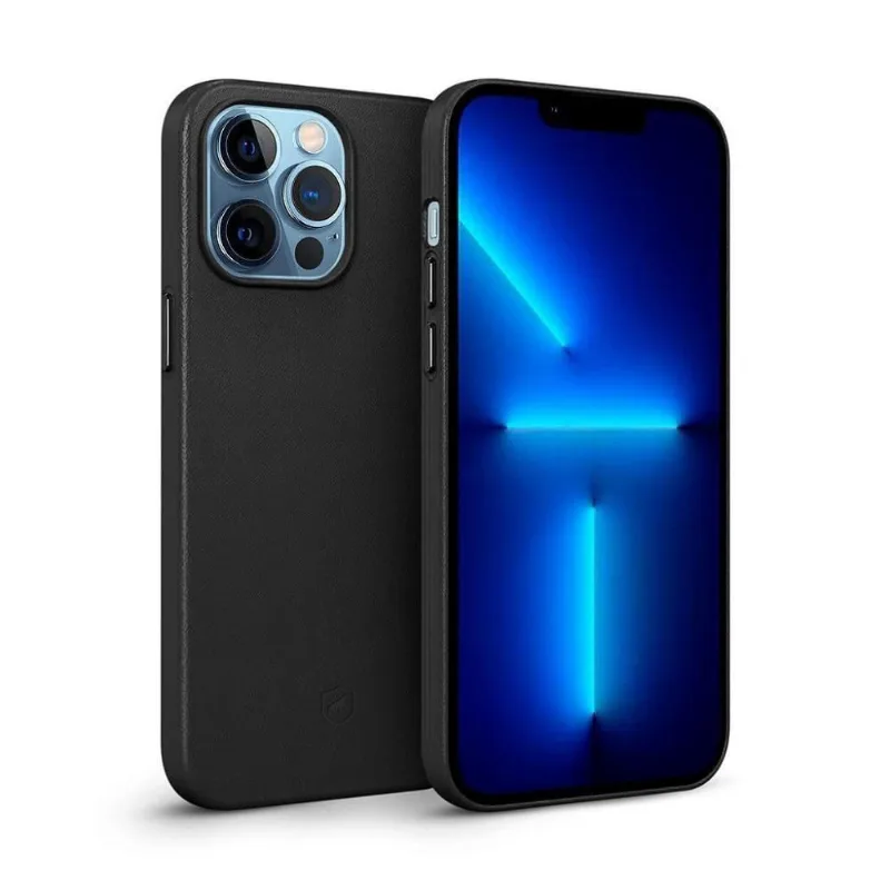 Capa Para Iphone 13 Pro - Couro Dual Preta - Gshield - Gshield