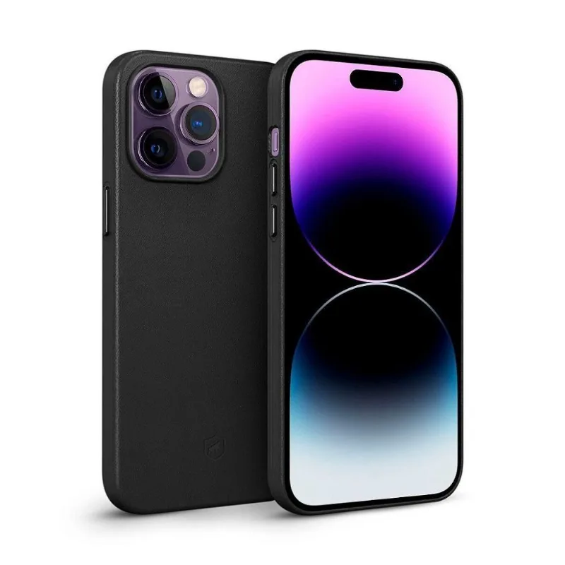 Capa Para Iphone 14 Plus - Couro Dual Preta - Gshield - Gshield