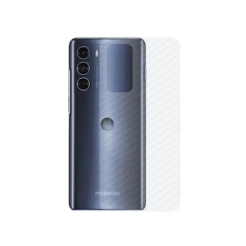 Película Para Motorola Moto G200 - Traseira De Fibra De Carbono - Gshield - Gshield