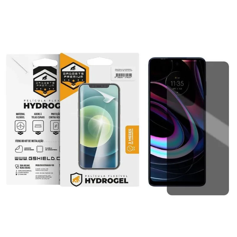 Película Motorola Moto Edge-Privacidade Hydrogel- Gshield - Gshield
