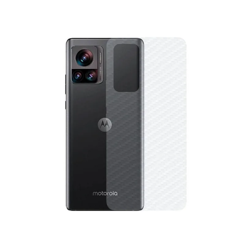 Película Para Motorola Edge 30 Ultra - Traseira De Fibra De Carbono - Gshield - Gshield