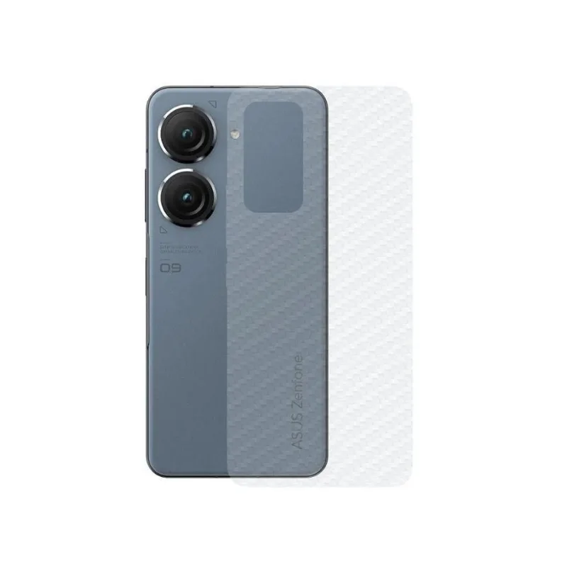 Película Para Asus Zenfone 9 - Traseira De Fibra De Carbono - Gshield - Gshield