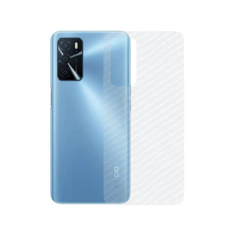 Película Para Oppo A16 - Traseira De Fibra De Carbono - Gshield - Gshield