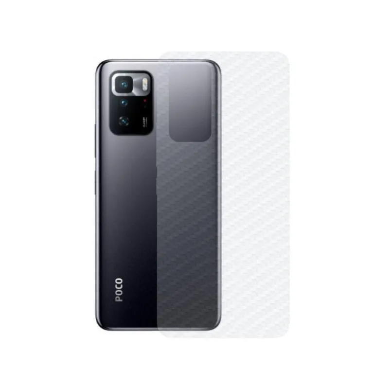 Película Para Xiaomi Poco X3 Gt - Traseira De Fibra De Carbono - Gshield - Gshield