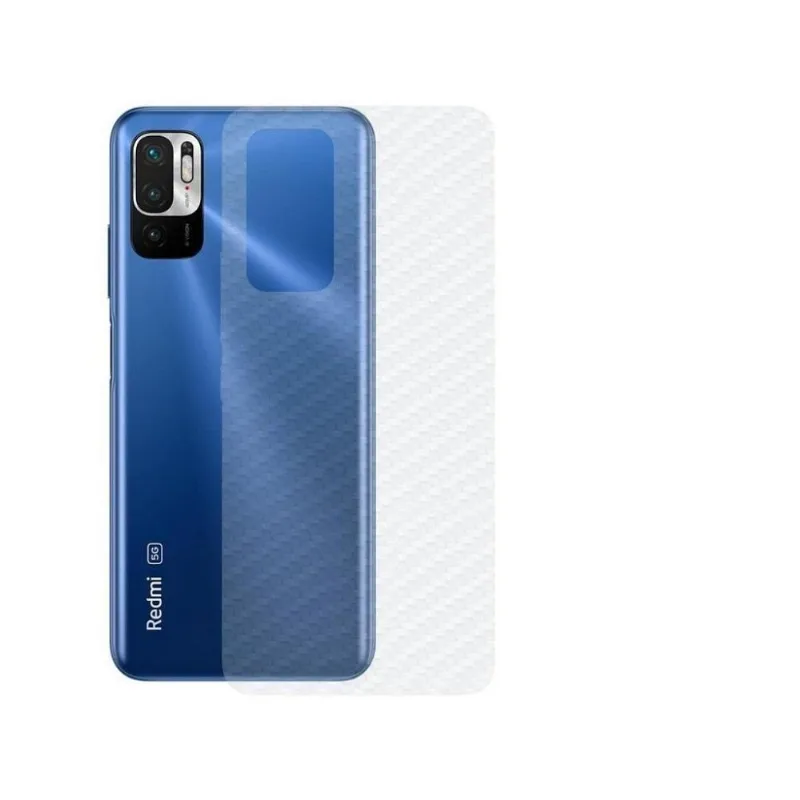 Película Para Xiaomi Redmi Note 10 5G - Traseira De Fibra De Carbono - Gshield - Gshield