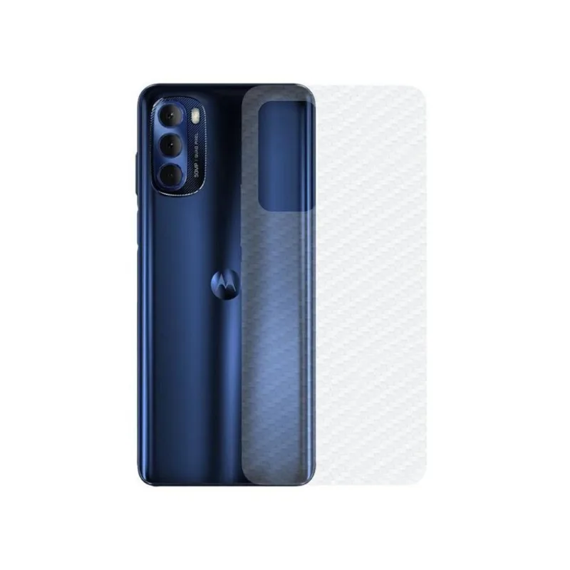Película Para Motorola Moto G Stylus - Traseira De Fibra De Carbono - Gshield - Gshield