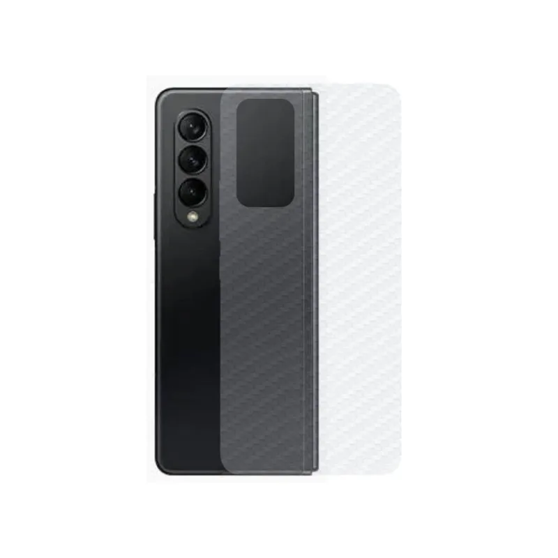 Película Para Samsung Galaxy Z Fold3 5G - Traseira De Fibra De Carbono - Gshield - Gshield