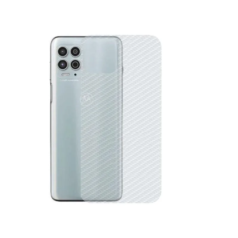 Película Para Motorola Moto G100 - Traseira De Fibra De Carbono - Gshield - Gshield