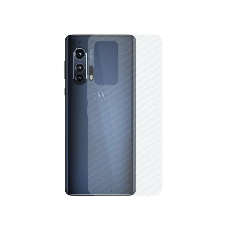 Película Para Motorola Moto Edge Plus - Traseira De Fibra De Carbono - Gshield - Gshield