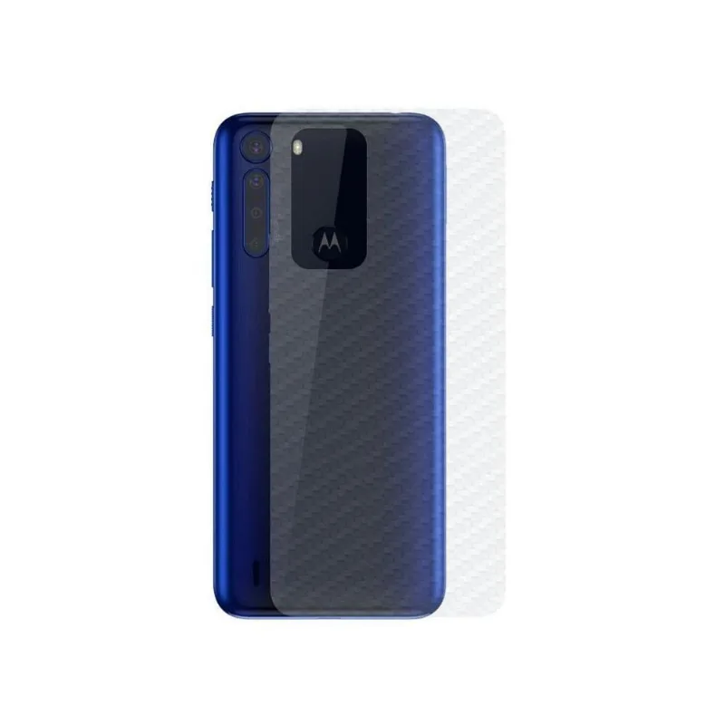 Película Para Motorola Moto One Fusion - Traseira De Fibra De Carbono - Gshield - Gshield