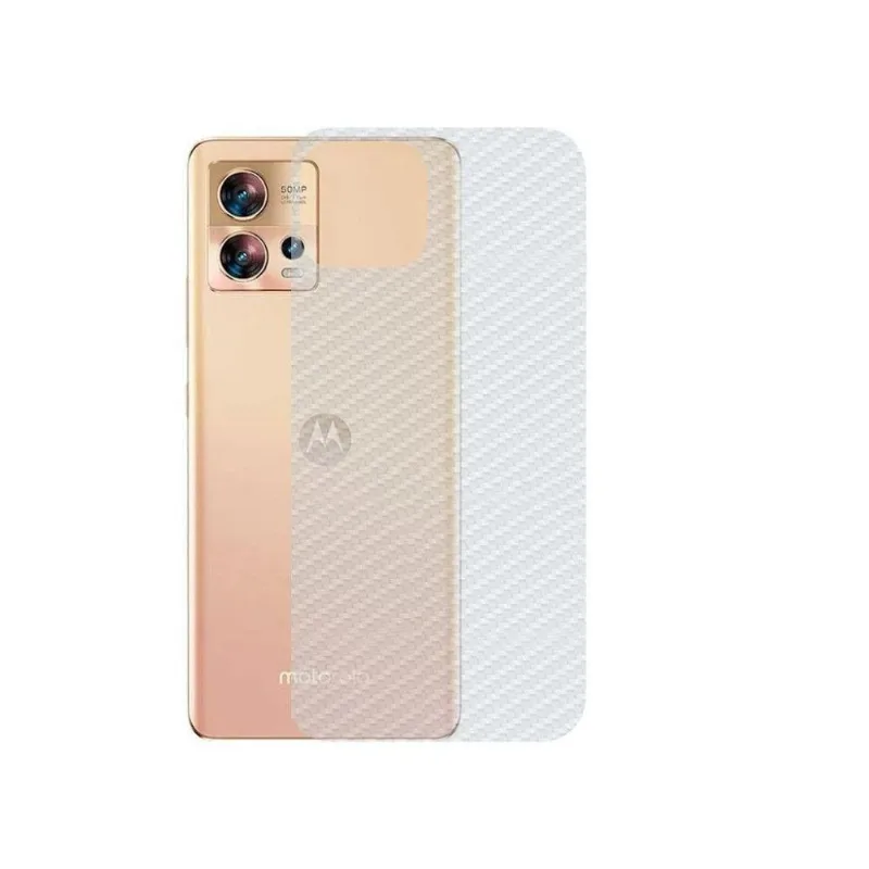 Película Para Motorola Edge 30 Fusion 5G - Traseira De Fibra De Carbono - Gshield - Gshield