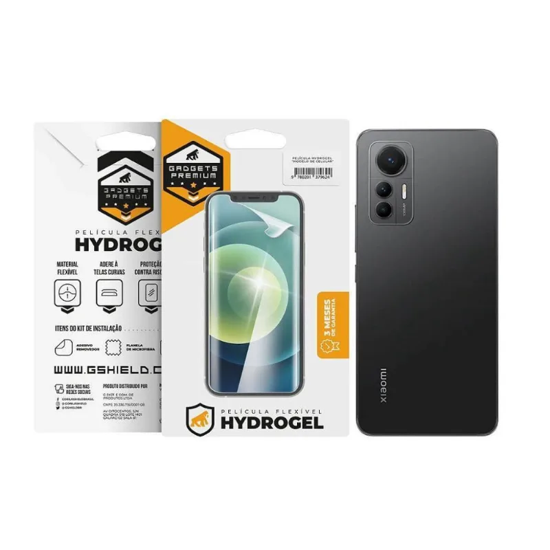Película Para Xiaomi Mi 12 Lit -Traseira Hydrogel Hd-Gshield - Gshield