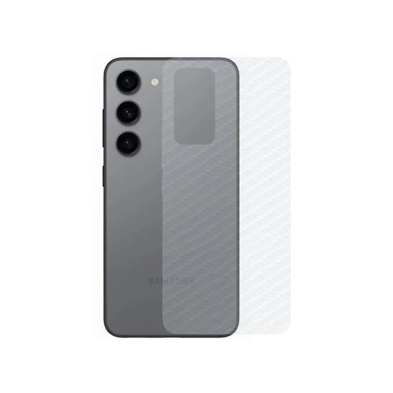 Película Para Samsung Galaxy S23 - Traseira De Fibra De Carbono - Gshield - Gshield