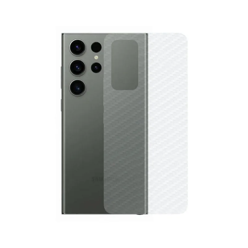 Película Para Samsung Galaxy S23 Ultra - Traseira De Fibra De Carbono - Gshield - Gshield