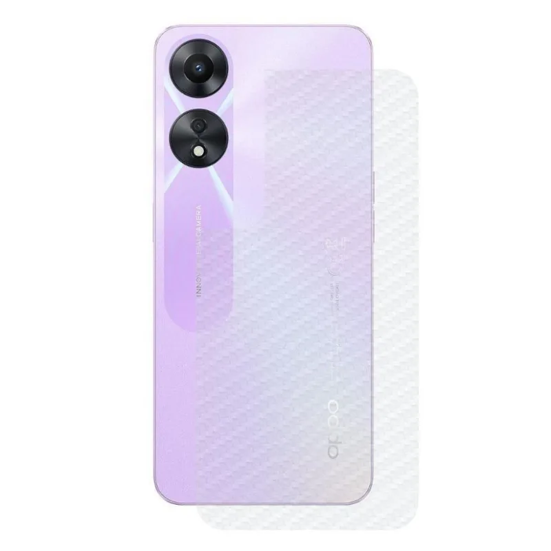 Película Oppo A78 5G -Traseira De Fibra De Carbono- Gshield - Gshield