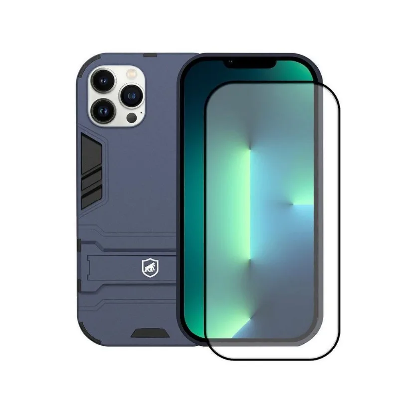 Capa Armor E Pelicula Coverage Para Iphone 12 Promax-Gshield - Gshield