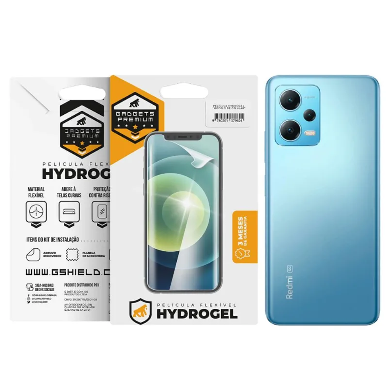 Película para Redmi Note 12 5G - Traseira Hydrogel HD- Gshield