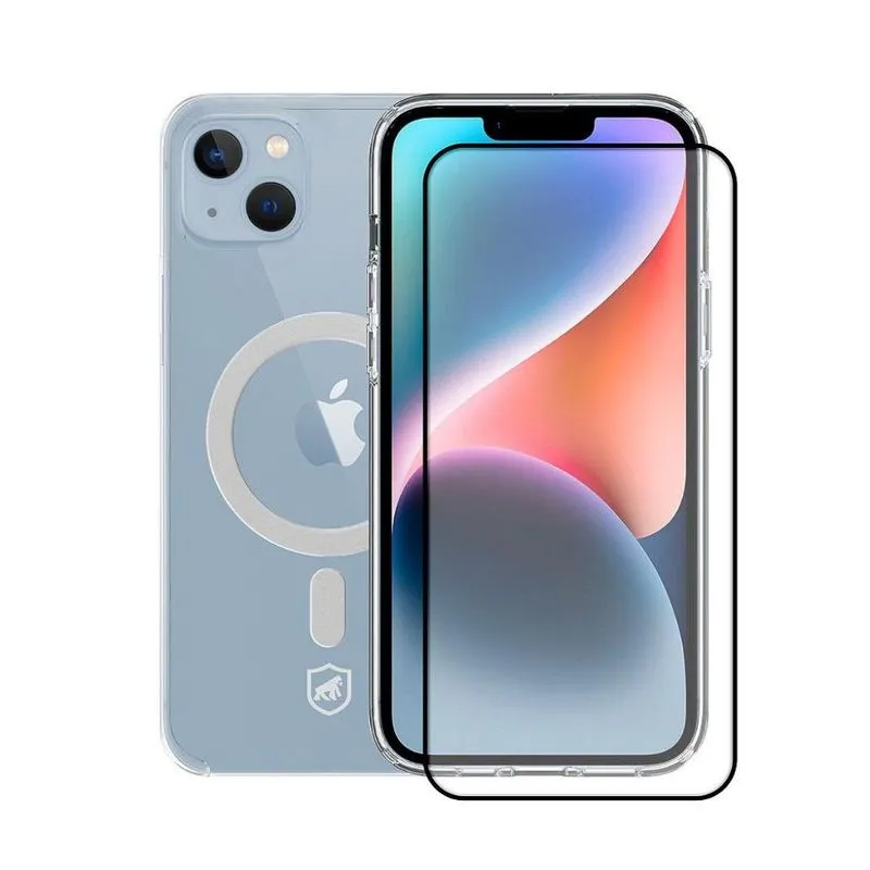 Capa Magsafe e Pelicula Dual Glass iPhone 13 Pro Max-Gshield - Gshield