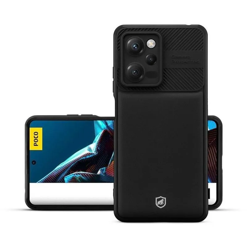 Capa Para Poco X5 Pro - Symetric Preta - Gshield